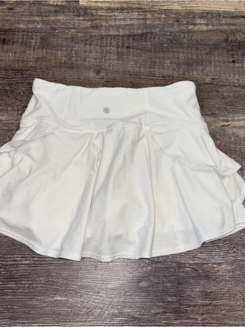 Athleta Girl Swing Skort Size 14 White Pockets - Picture 6 of 6